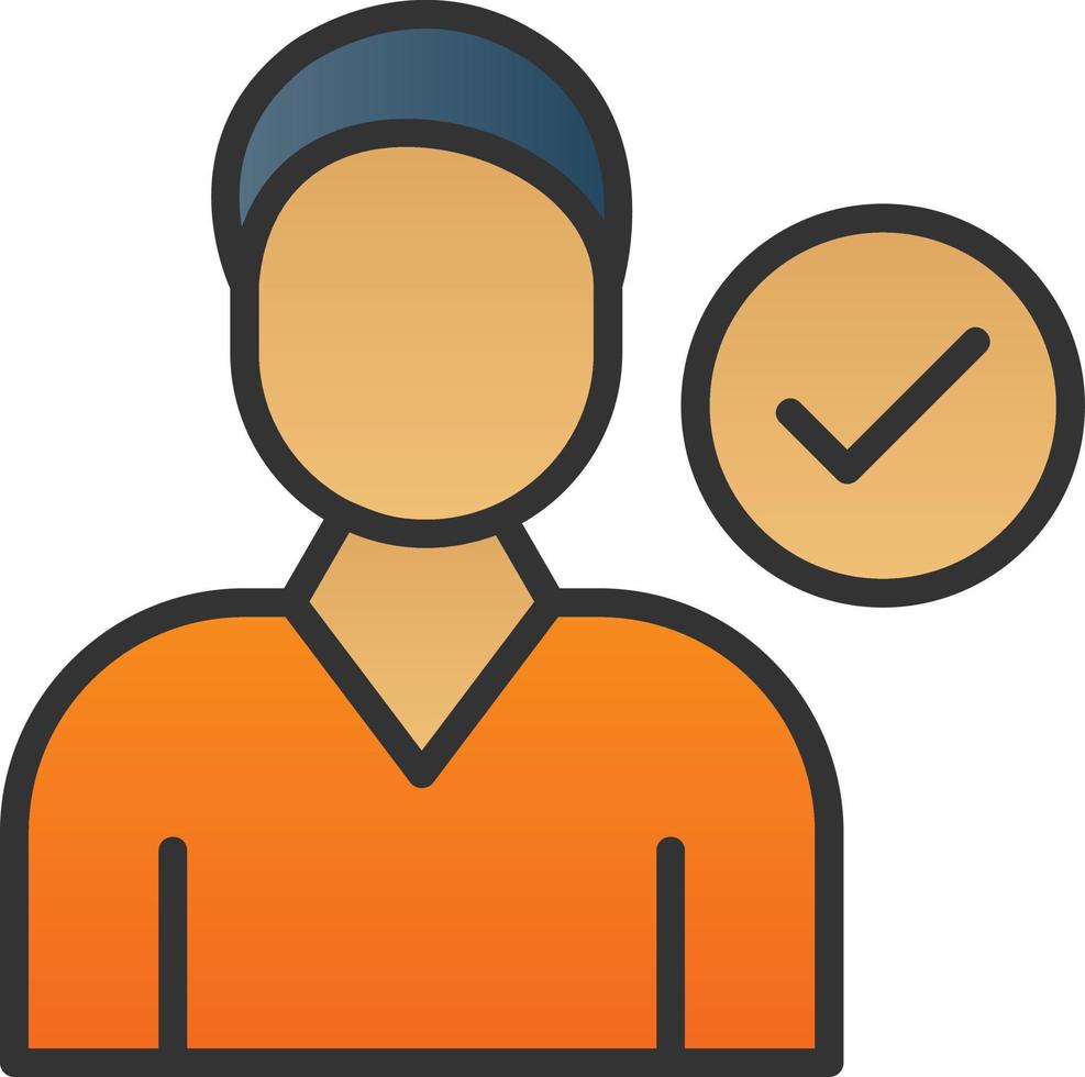 Attendance Vector Icon Design