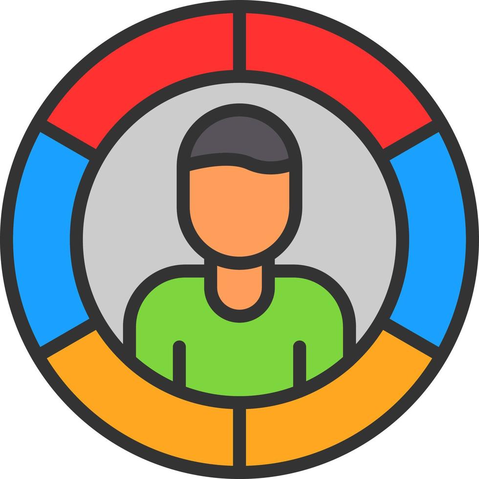 Demographics Vector Icon Design