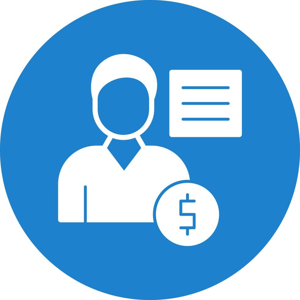 Employee Costs Vector Icon Design