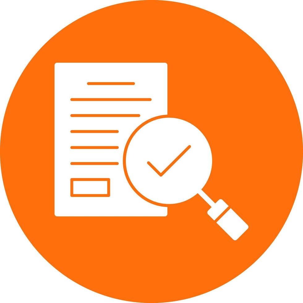 Audit Staff Vector Icon Design
