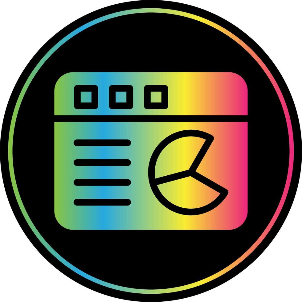 Dashboard Vector Icon Design