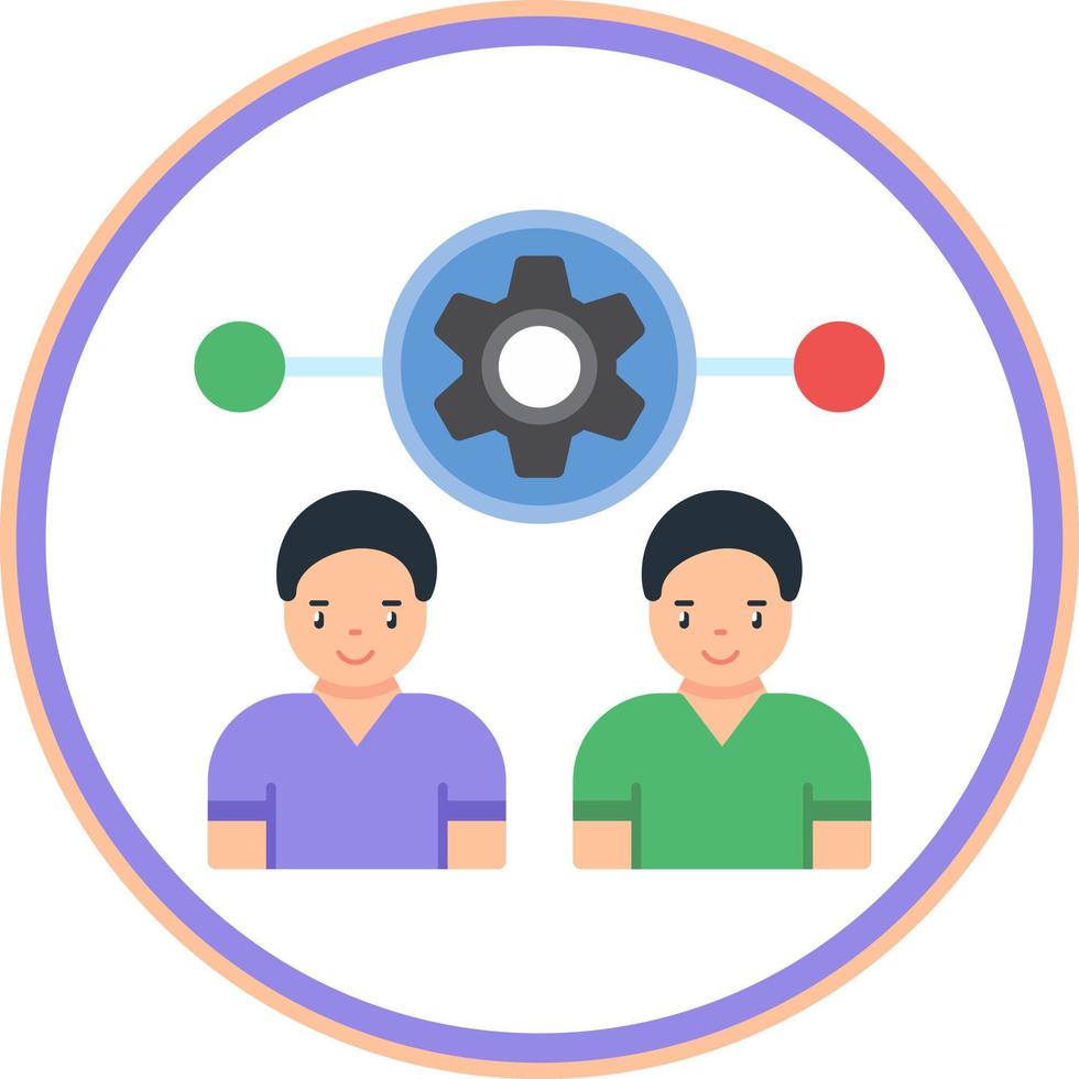 Hr Management Vector Icon Design