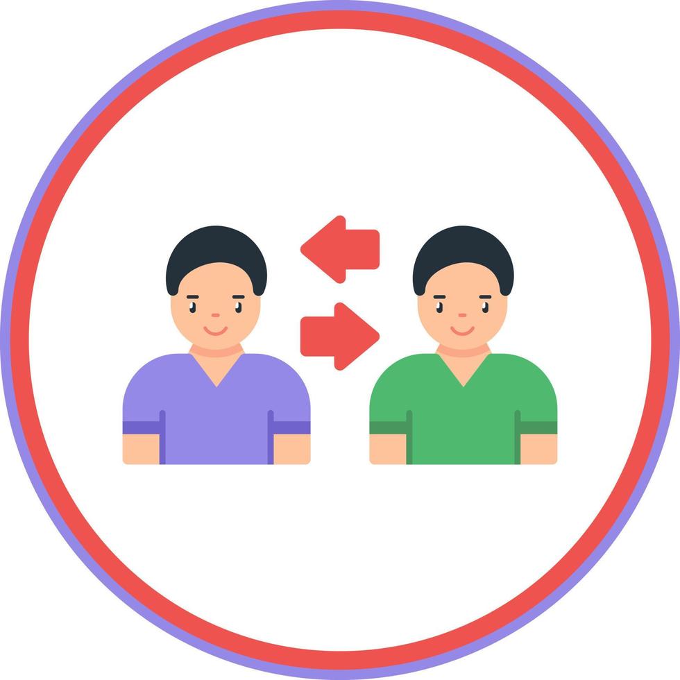 Change Management Vector Icon Design