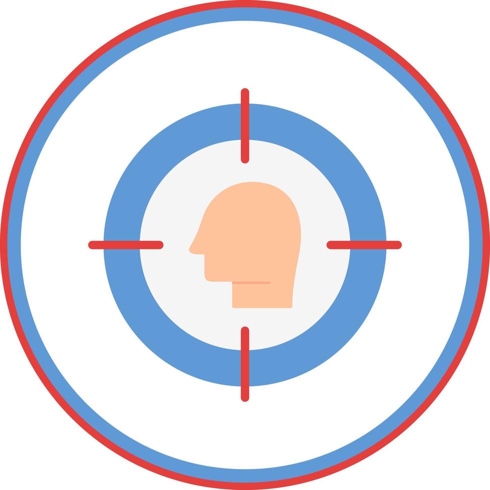 Head Hunting Vector Icon Design