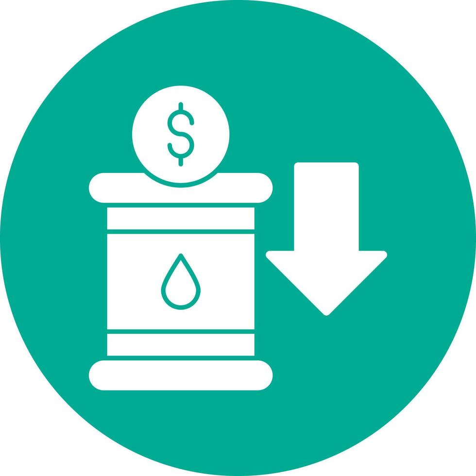 Oil Investing Vector Icon Design