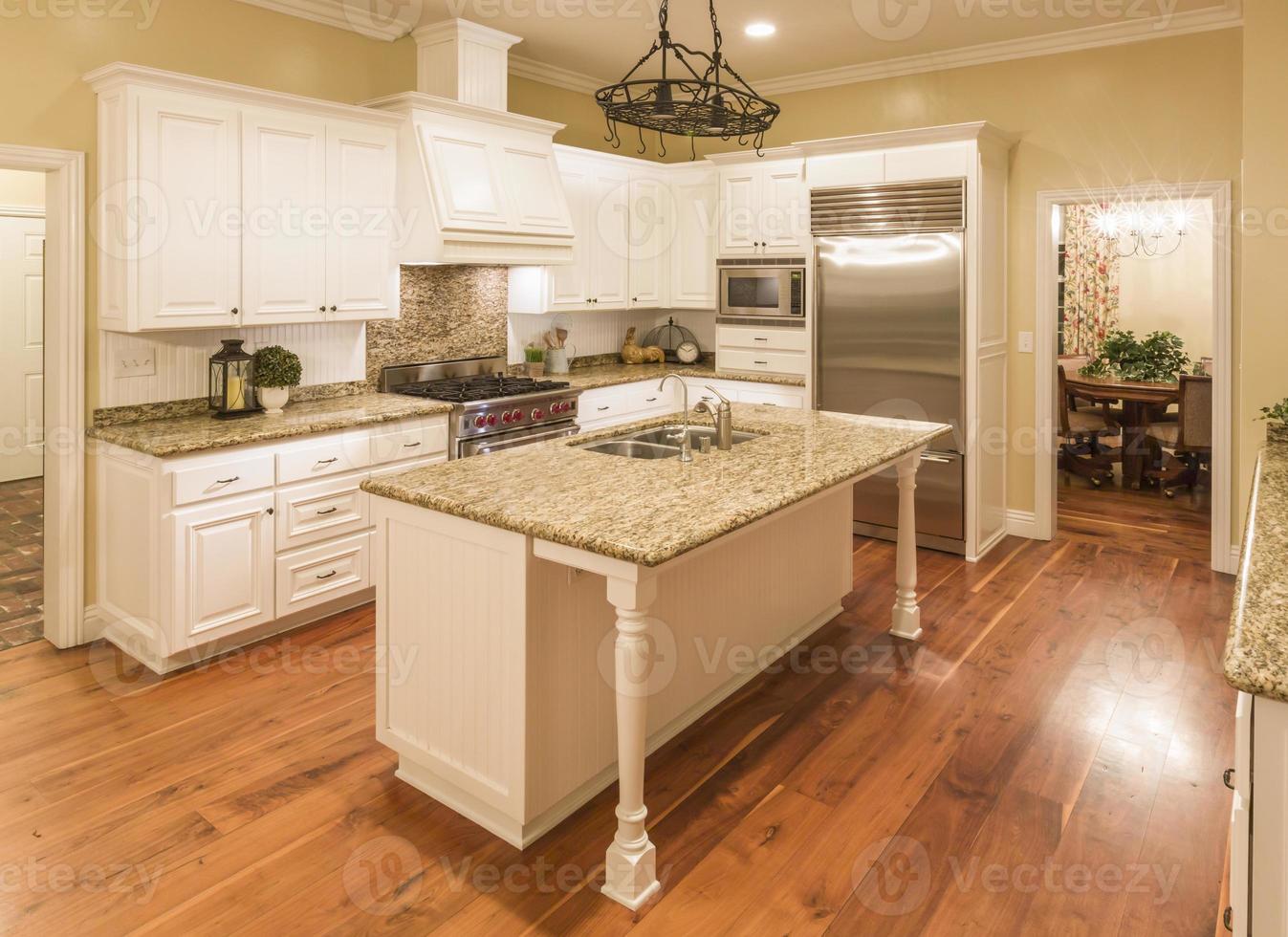 Beautiful Custom Kitchen Interior photo