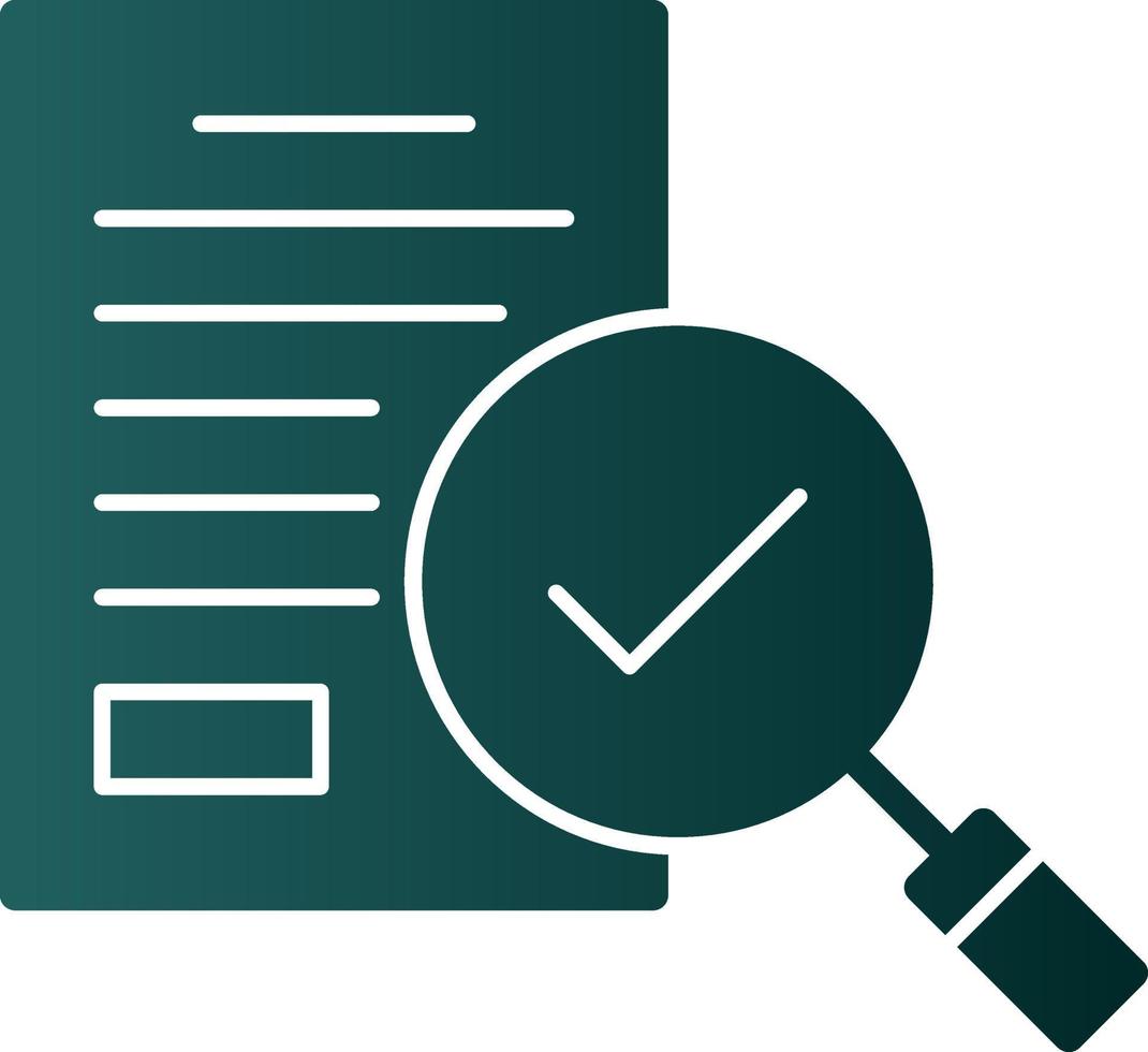 Audit Staff Vector Icon Design