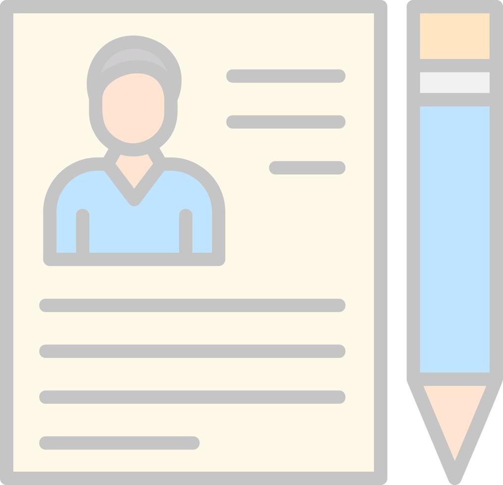 Employment Contract Vector Icon Design