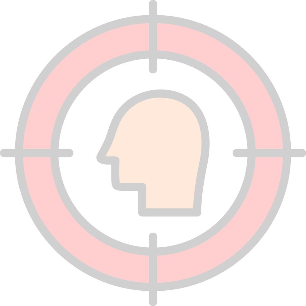 Head Hunting Vector Icon Design