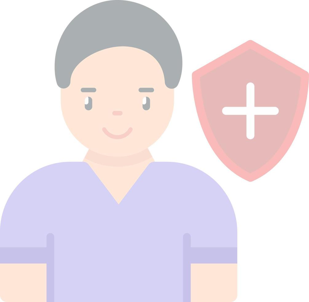 diseño de icono de vector de seguridad de salud