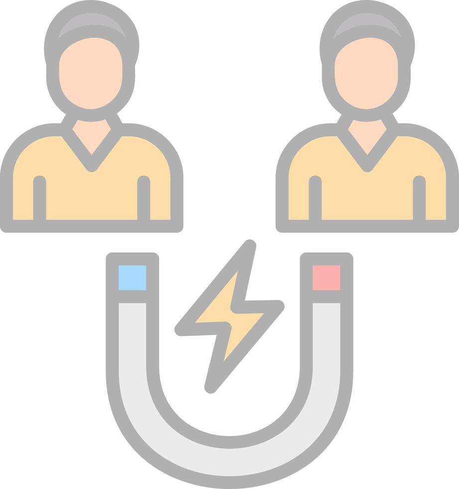 Candidates Attraction Vector Icon Design