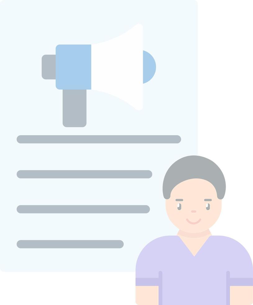 Hr Marketing Vector Icon Design