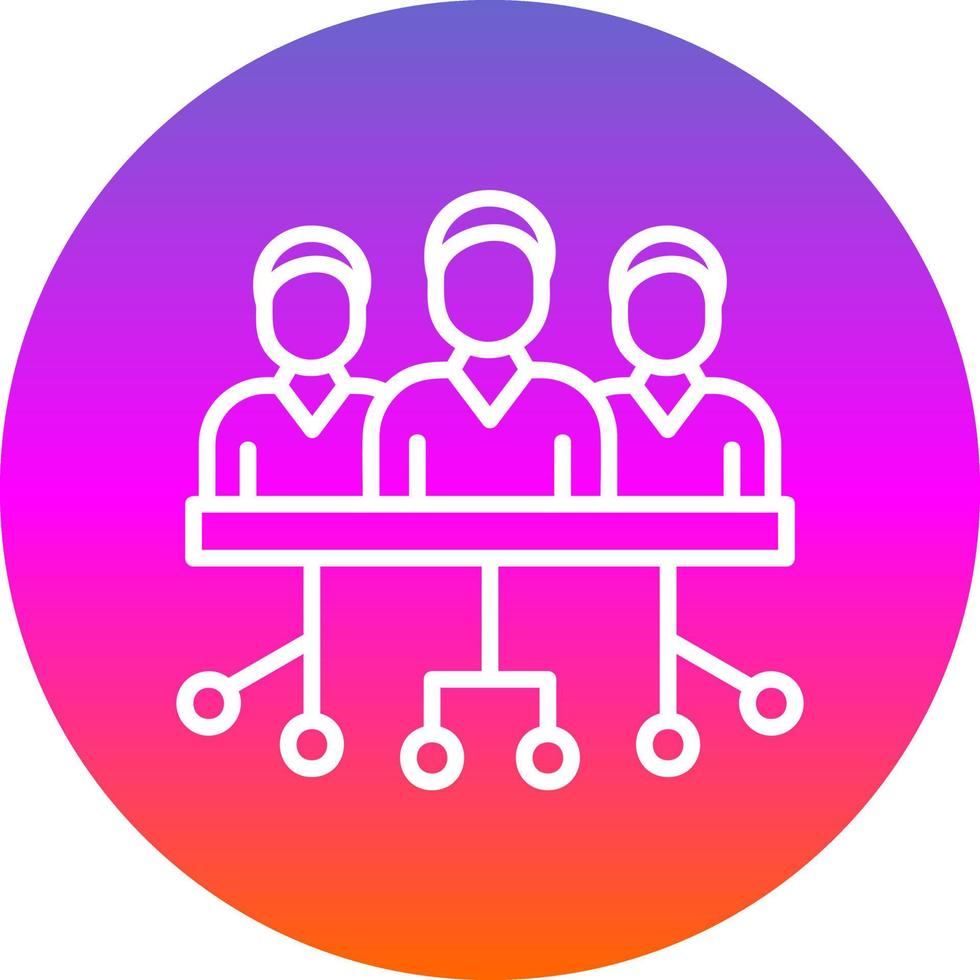 Hr Strategy Vector Icon Design