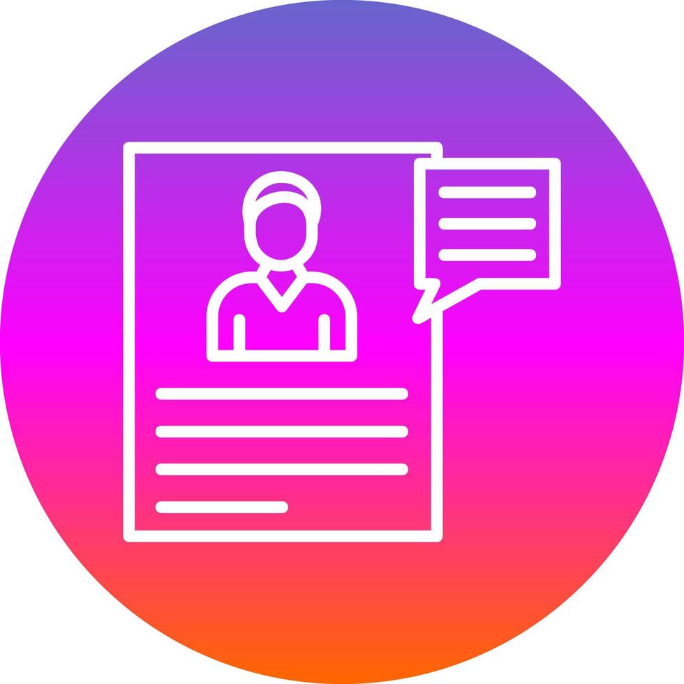 Hr Consulting Vector Icon Design