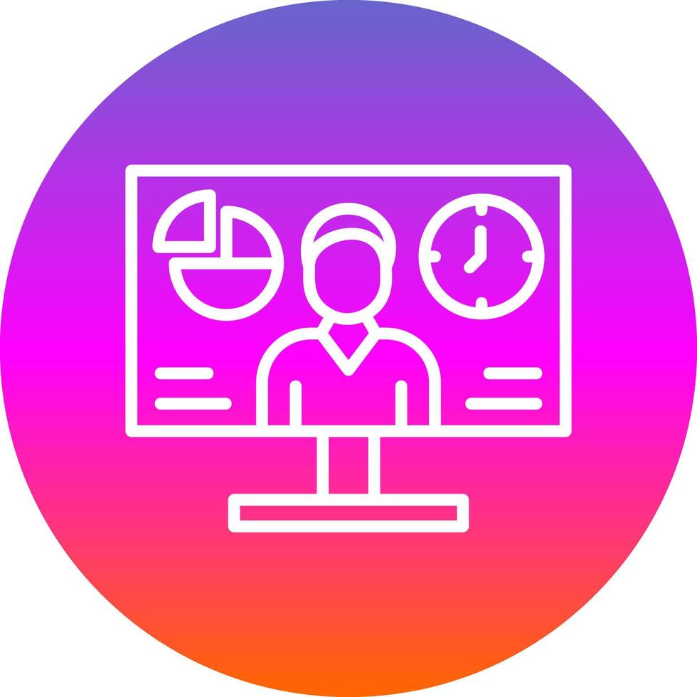 diseño de icono de vector de sistema de información de recursos humanos