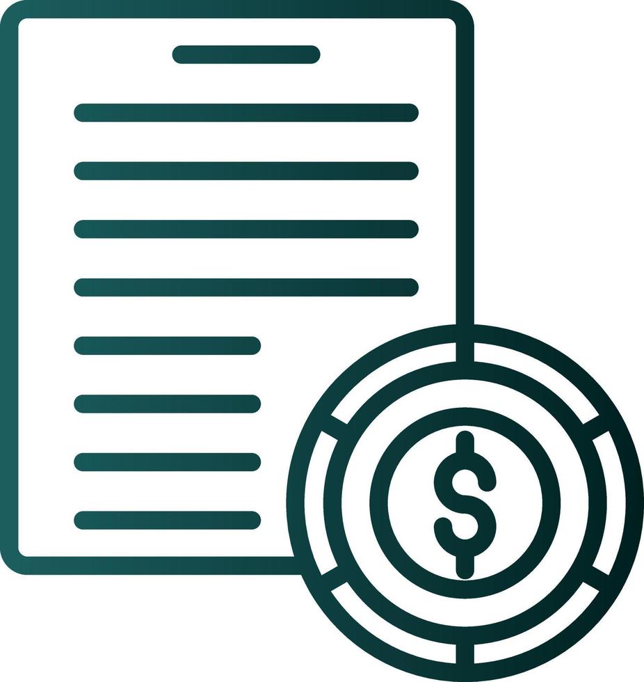 Blue Chip Stocks Vector Icon Design