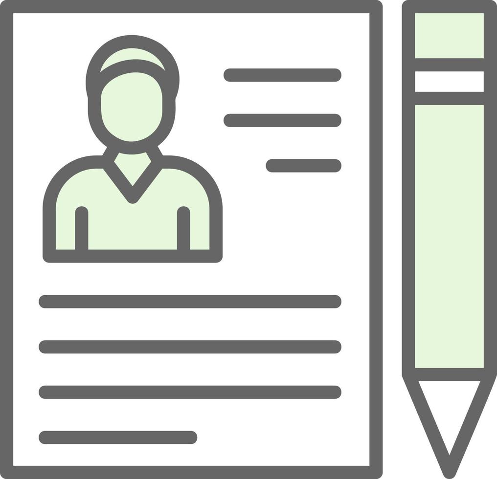 Employment Contract Vector Icon Design
