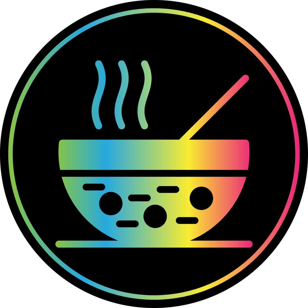 Soup Vector Icon Design