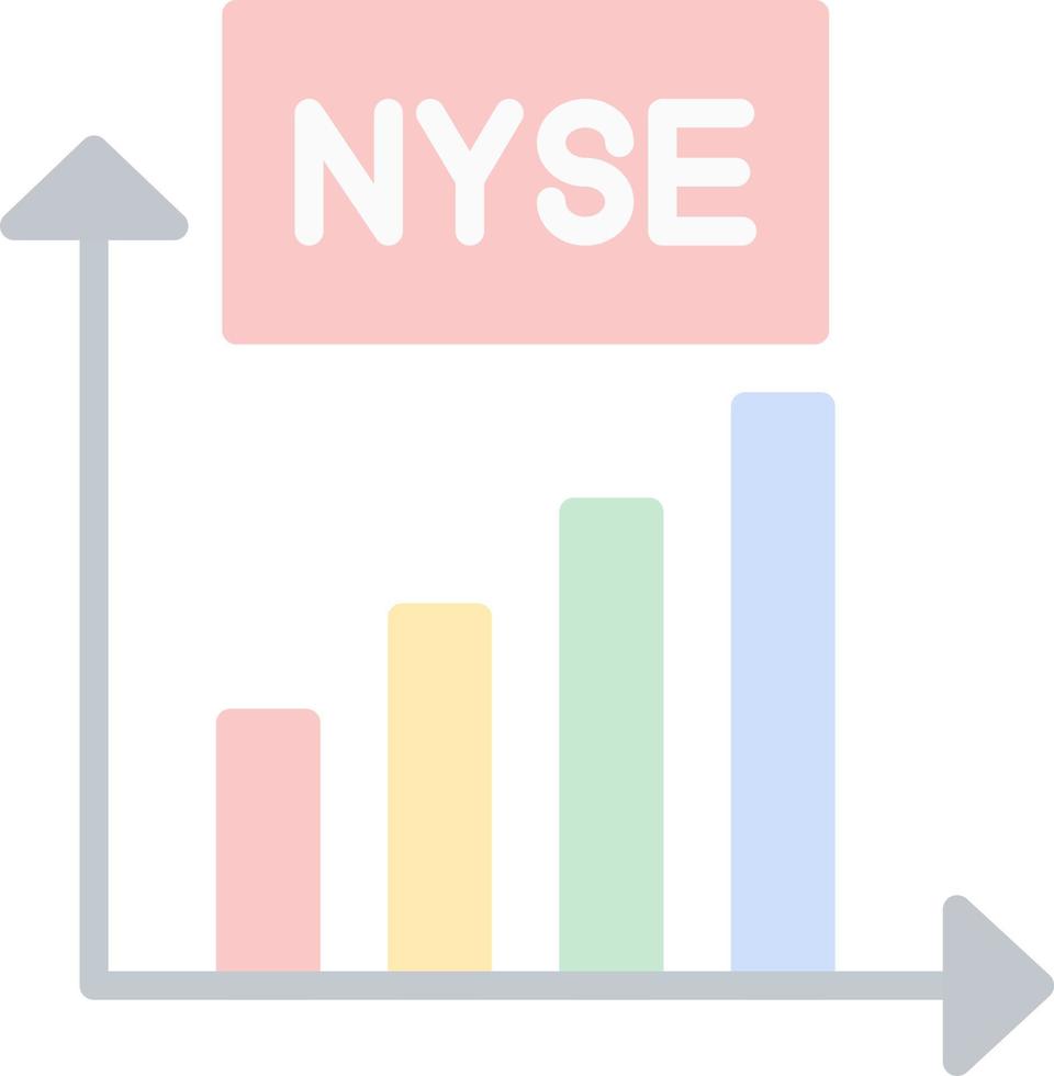 diseño de icono de vector de nyse