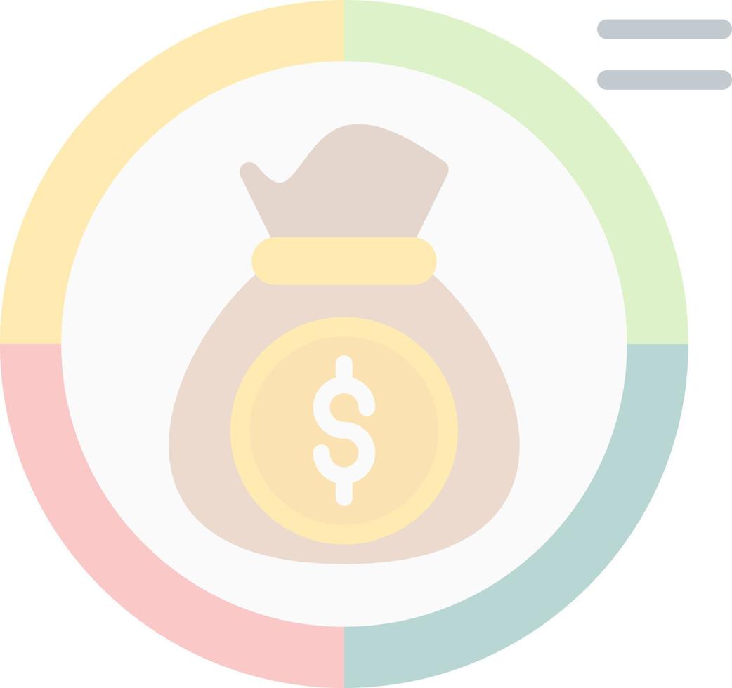 Asset Allocation Vector Icon Design