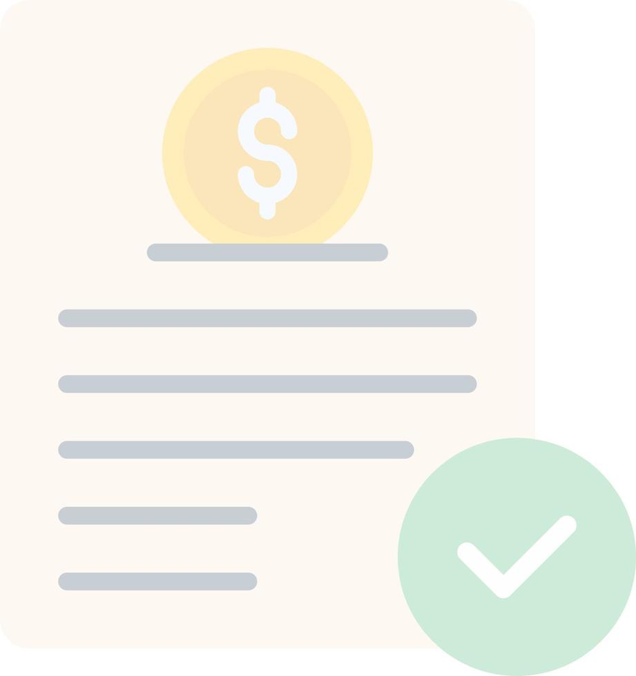 Investment Agreement Vector Icon Design