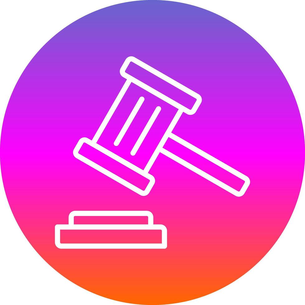 Bid Vector Icon Design