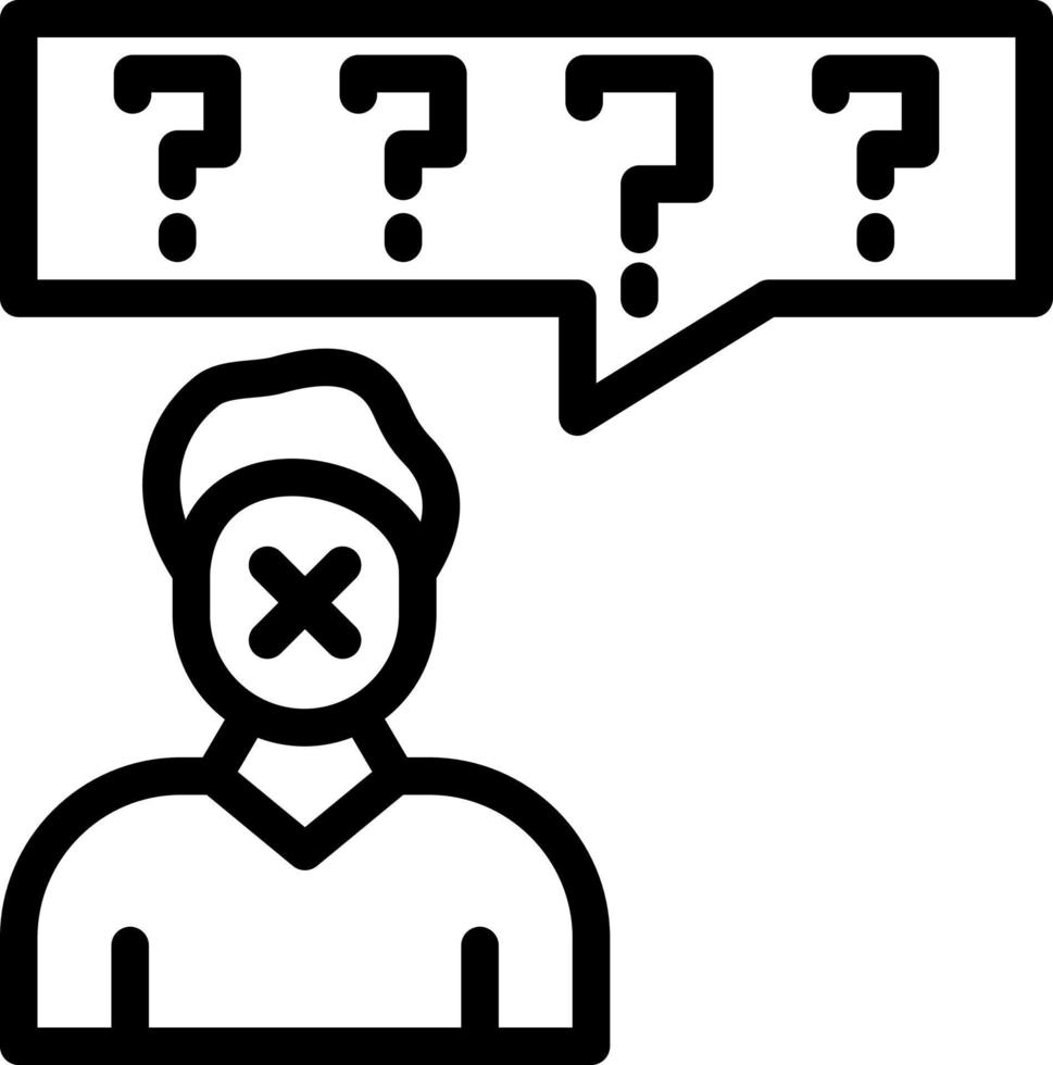 Gossip Vector Icon Design