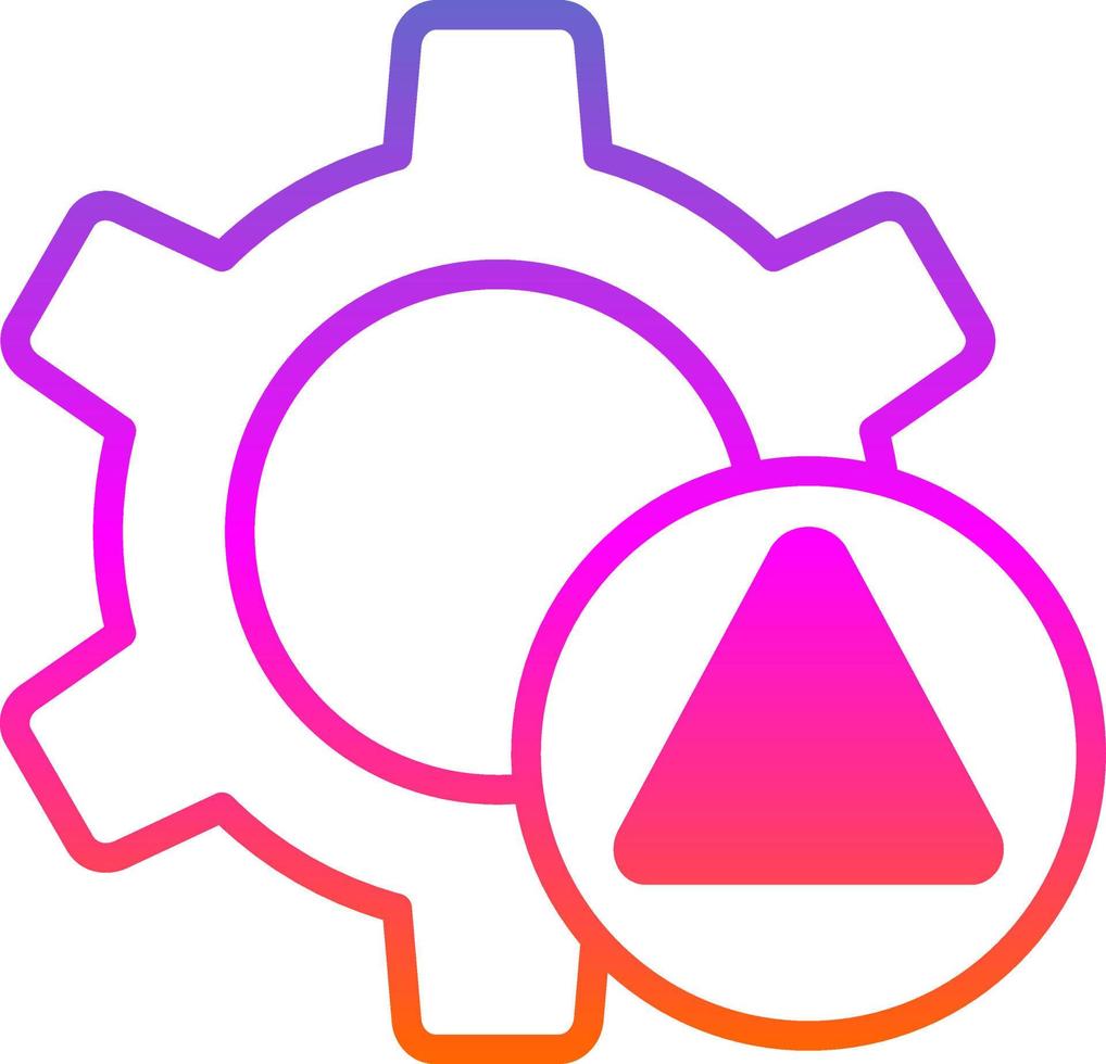 Risk Management Vector Icon Design