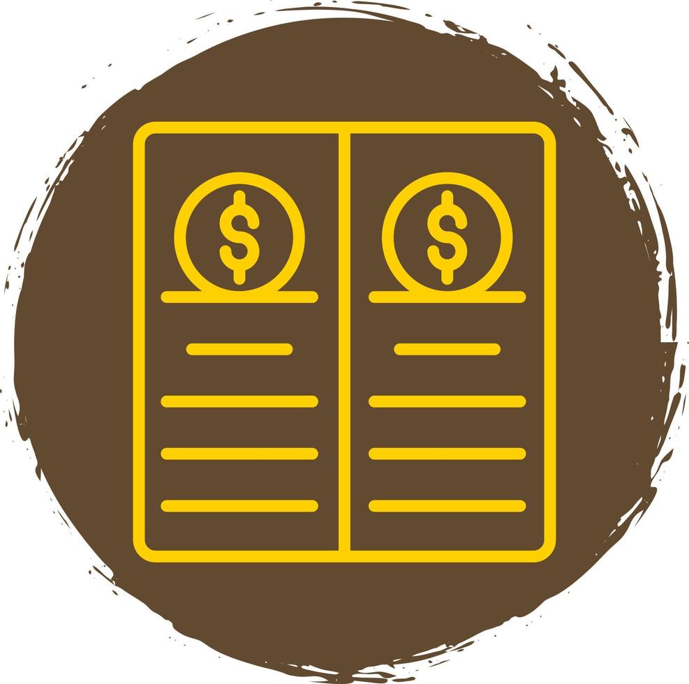 Balance Sheet Vector Icon Design