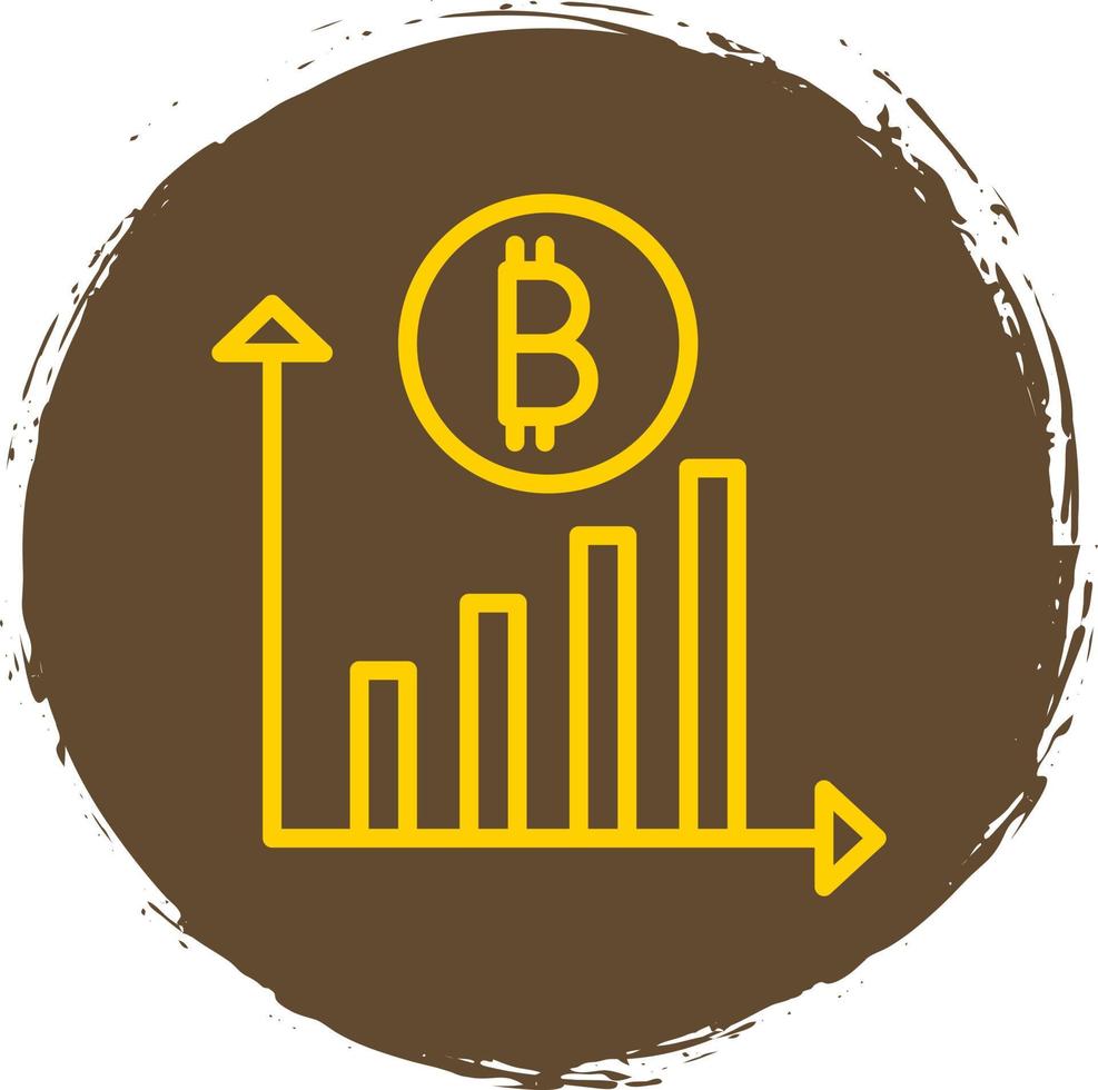 Cryptocurrency Investment Vector Icon Design