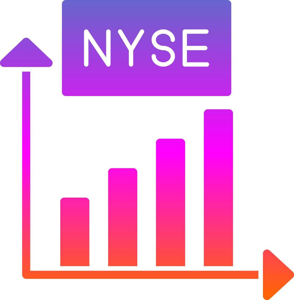 diseño de icono de vector de nyse