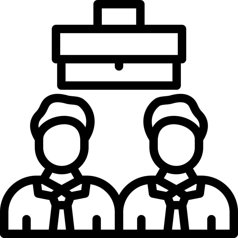 Business Team Vector Icon Design