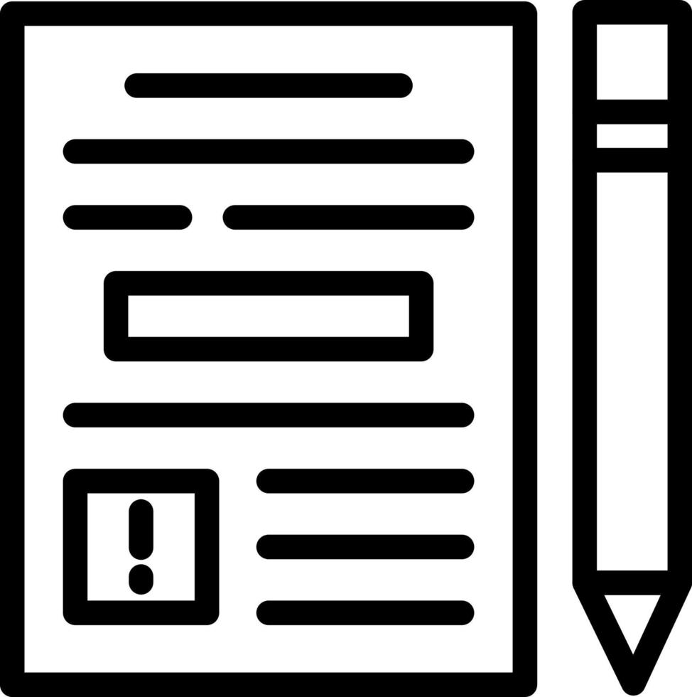 Complaint Vector Icon Design