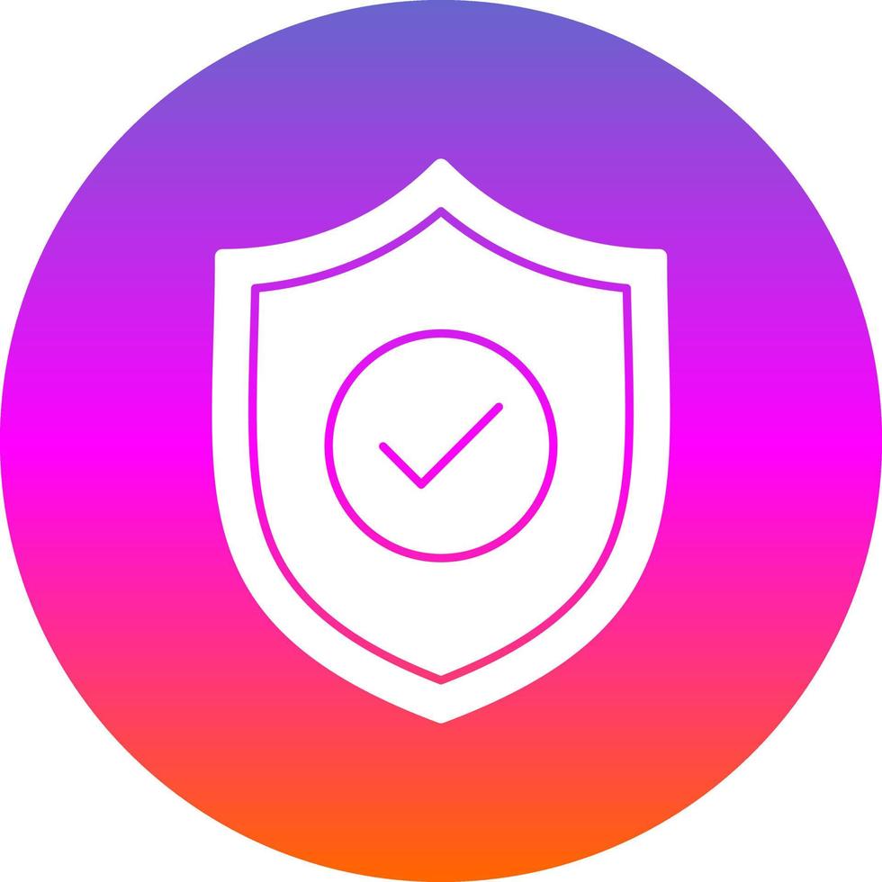 Protection Vector Icon Design