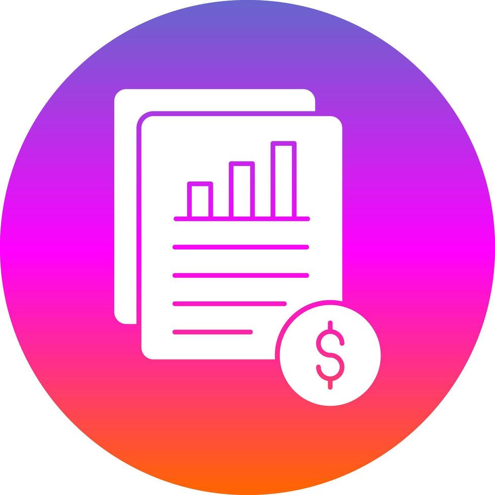 Income Statement Vector Icon Design