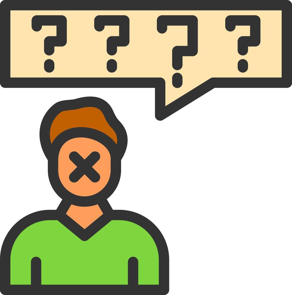 Gossip Vector Icon Design