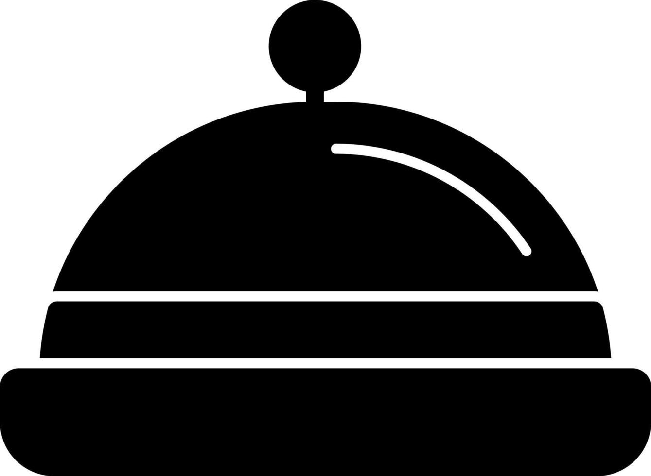 Food Tray Vector Icon Design