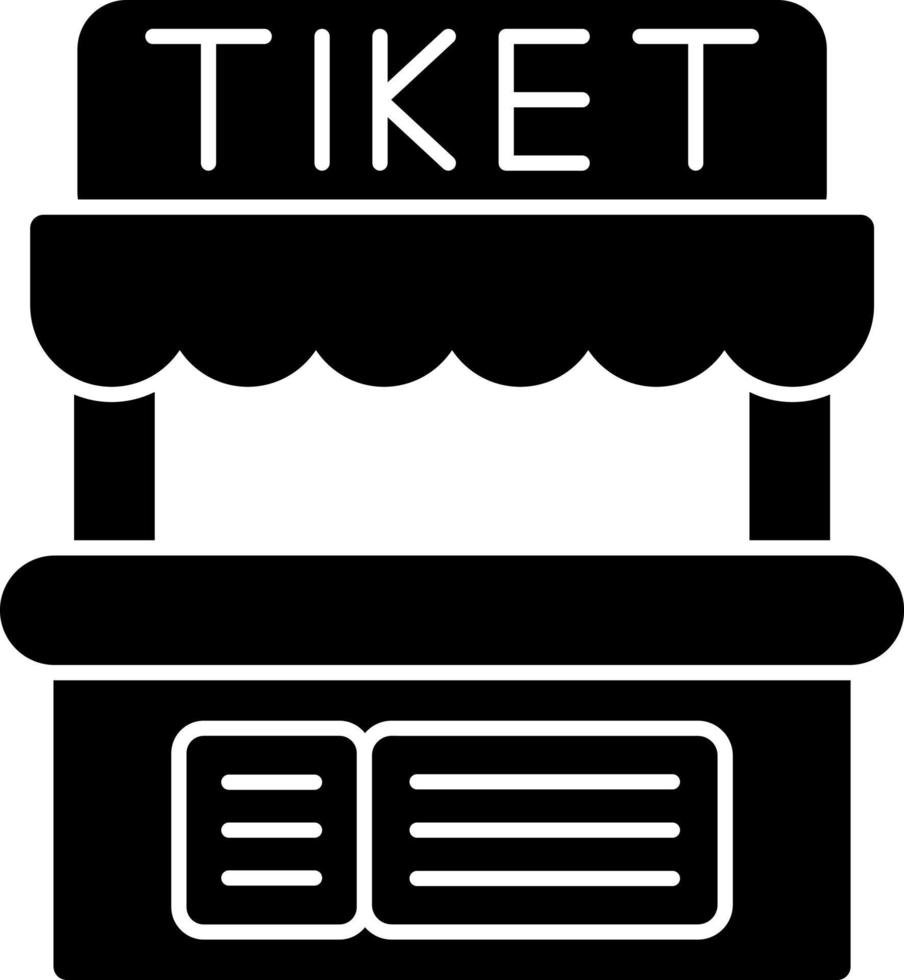 Ticket Office Vector Icon Design