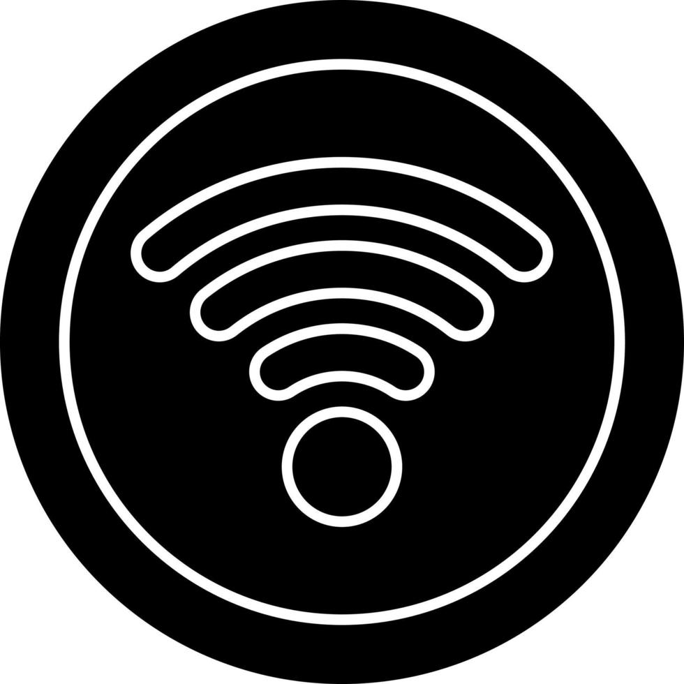 Wifi Signal Vector Icon Design