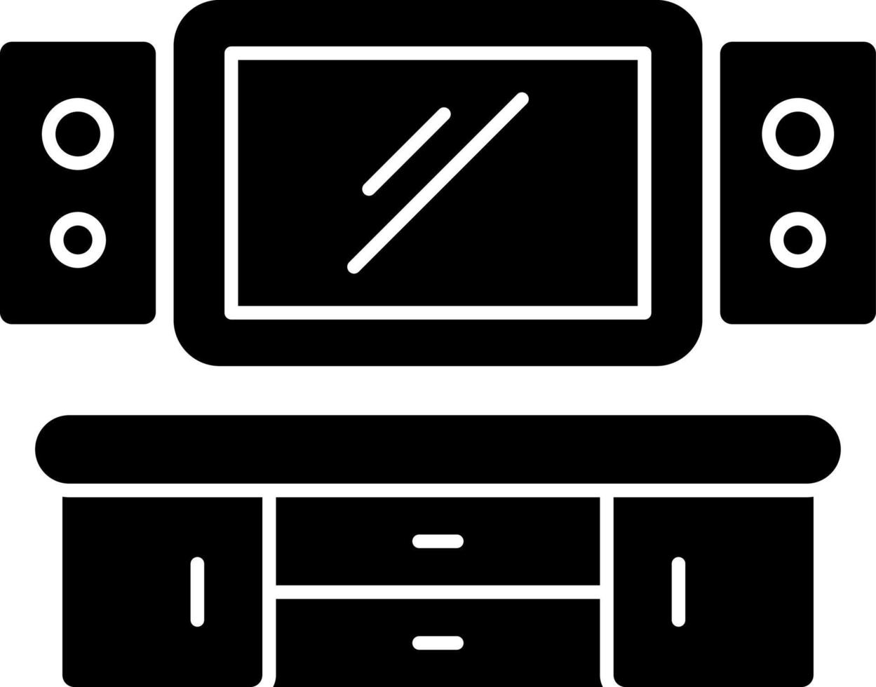 Home Theater Vector Icon Design