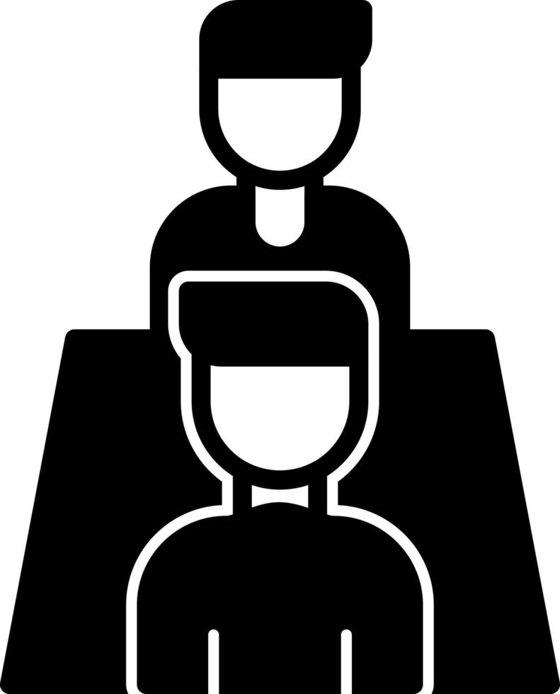 Interview Vector Icon Design