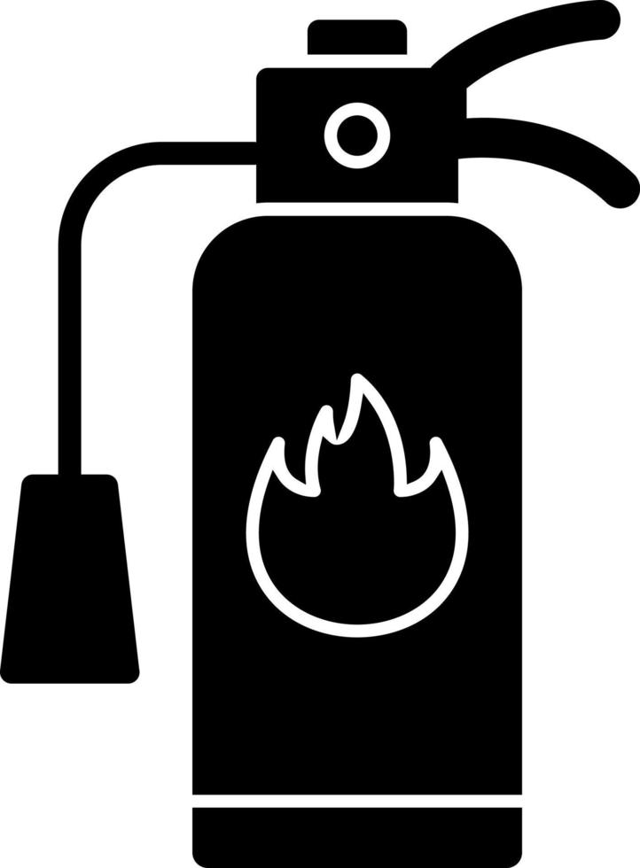 Fire Extinguisher Vector Icon Design