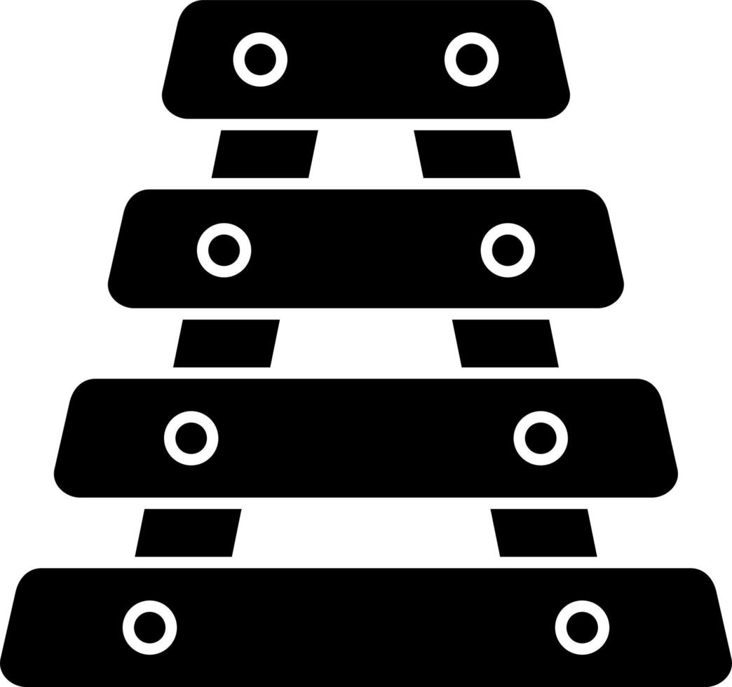 Railroad Vector Icon Design