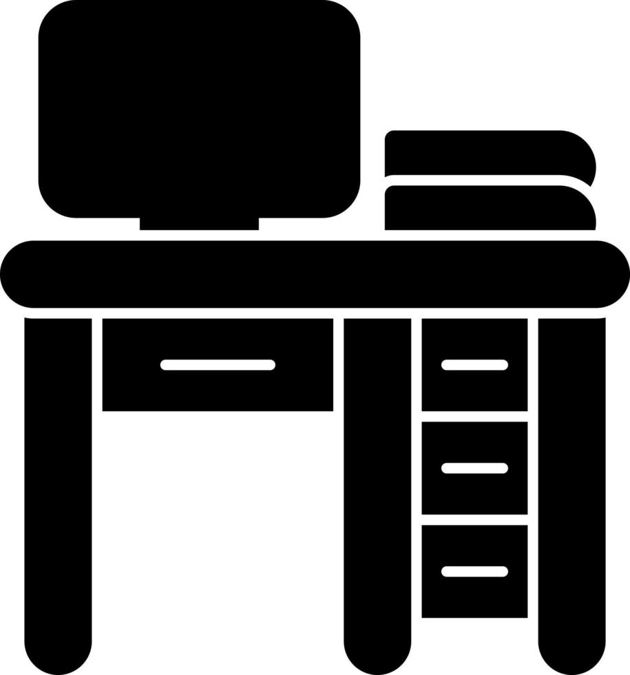 Desk Vector Icon Design