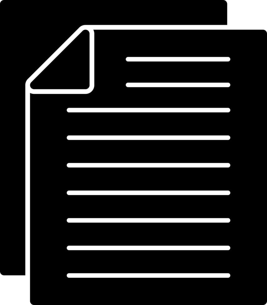 Document Vector Icon Design