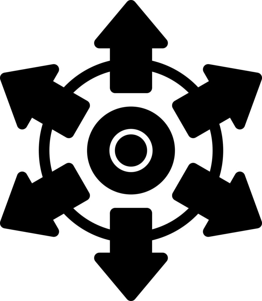 diseño de icono de vector de expansión