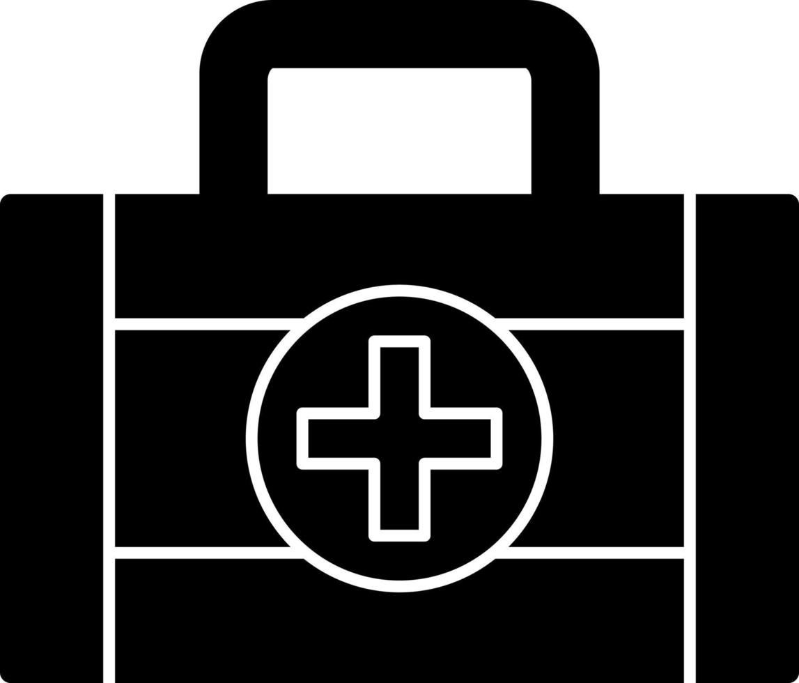 First Aid Kit Vector Icon Design