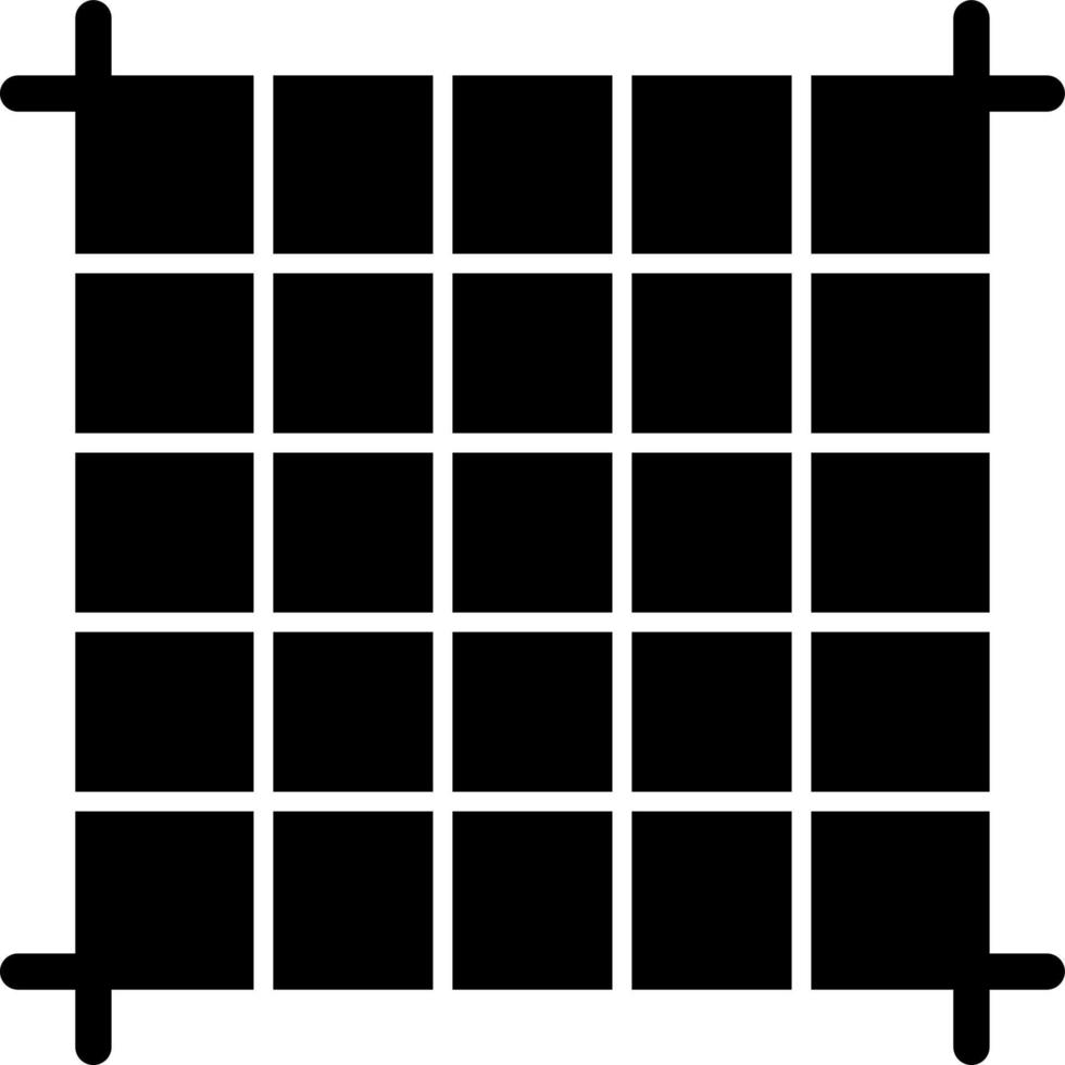Square Layout Vector Icon Design