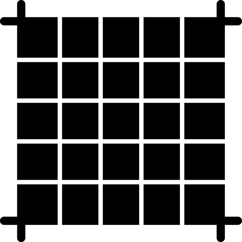 Square Layout Vector Icon Design