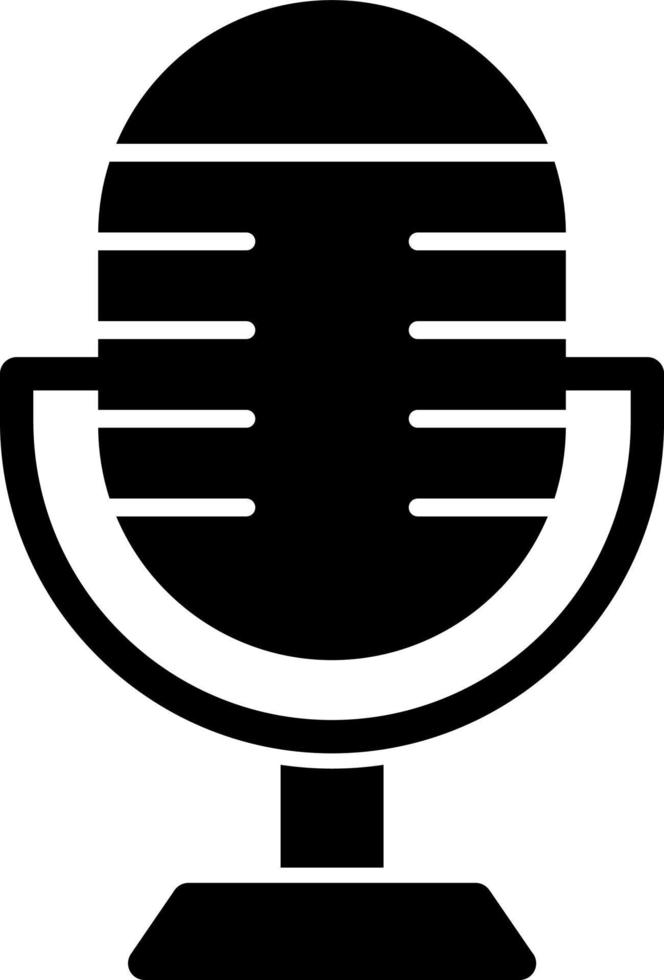 Mike Vector Icon Design